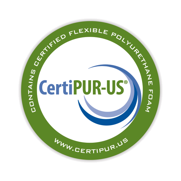CertiPUR foam badge