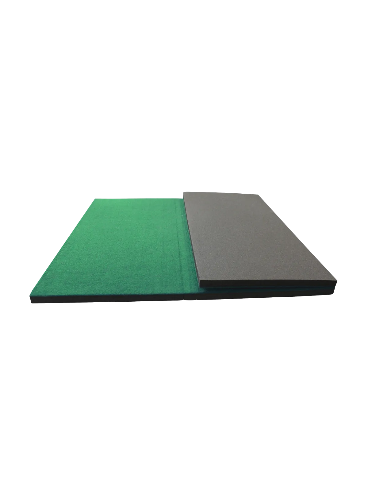 Foam Folding Mats - Green / 12′ x 6′ / 1-3/8″