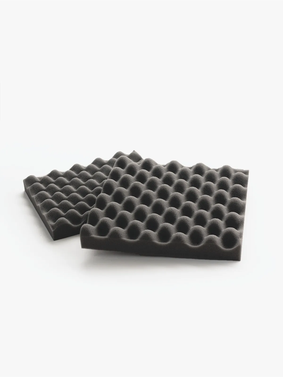 Convoluted Foam Packaging - 16 x 16 x 2’’ Charcoal - 12 Sets