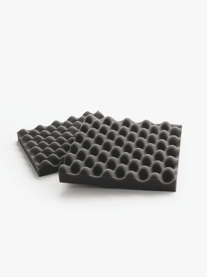 Convoluted Foam Packaging - 16 x 16 x 2’’ Charcoal - 12 Sets