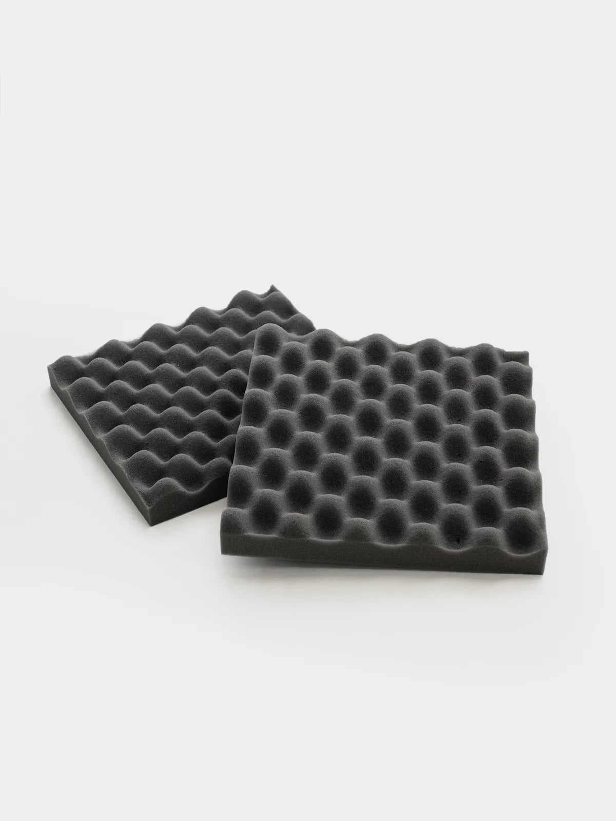 Convoluted Foam Packaging - 12 x 12 x 2” Charcoal – 24 Sets