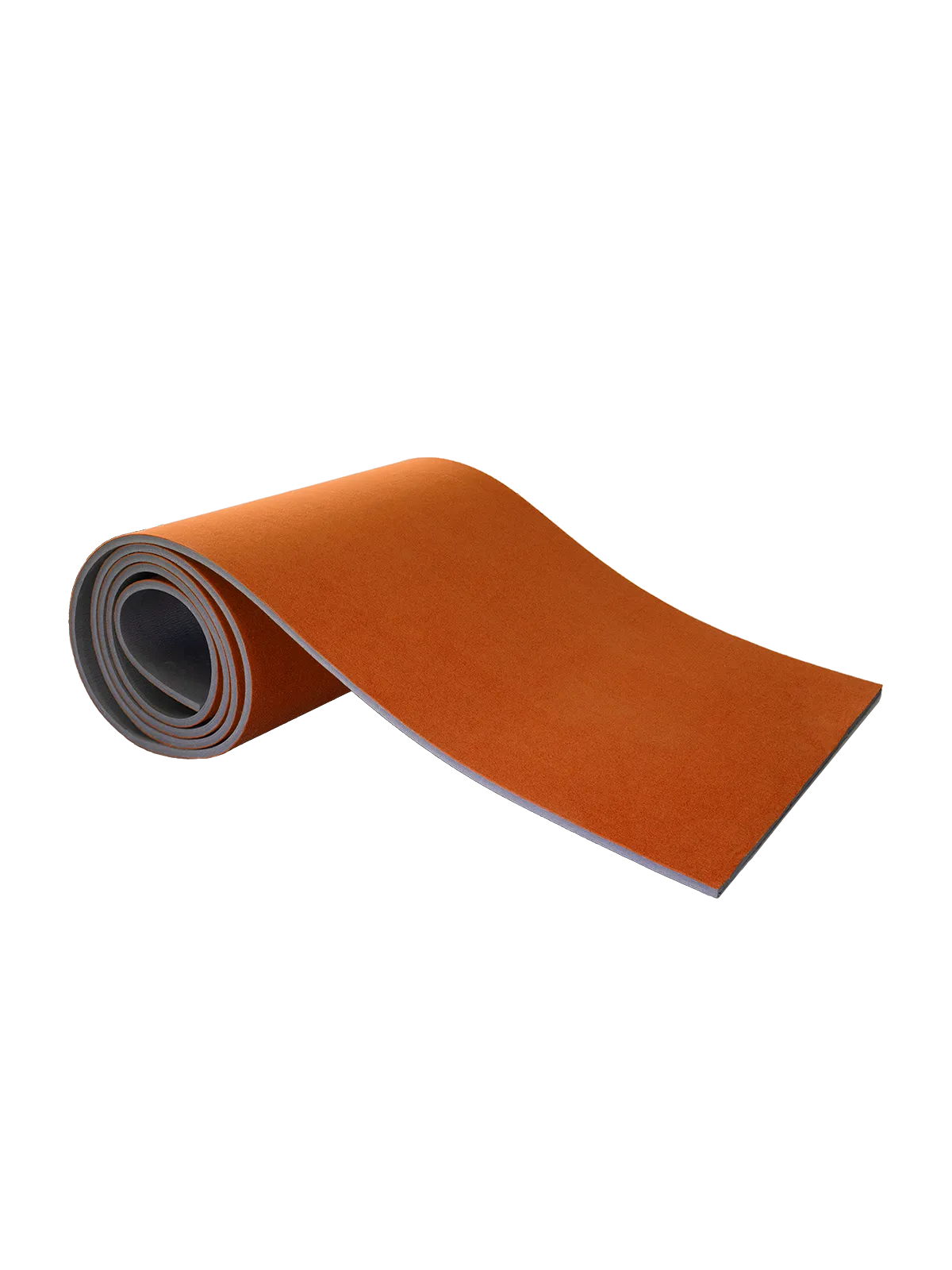 Carpet Bonded Foam - Orange / Flat / 1-3/8’’