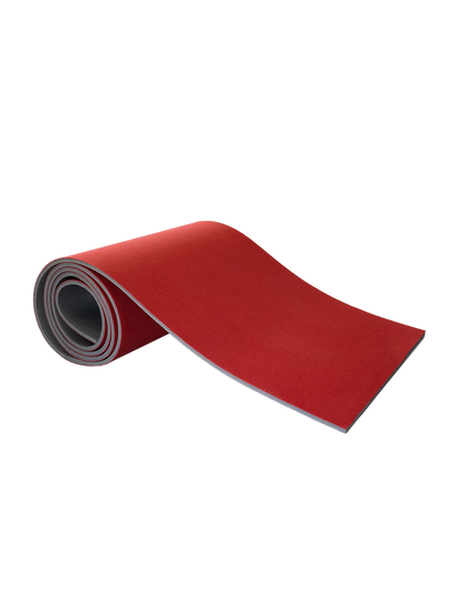 Carpet Bonded Foam - Red / Flat / 1-3/8’’