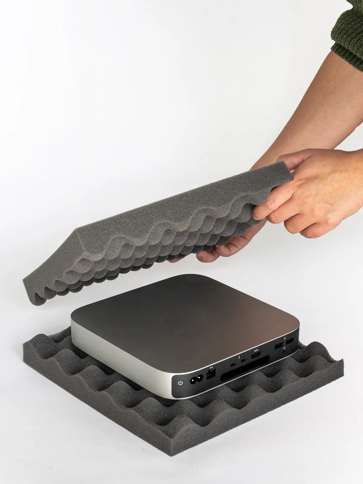 Convoluted Foam Packaging - 10 x 10 x 2’’ - 24 Sets