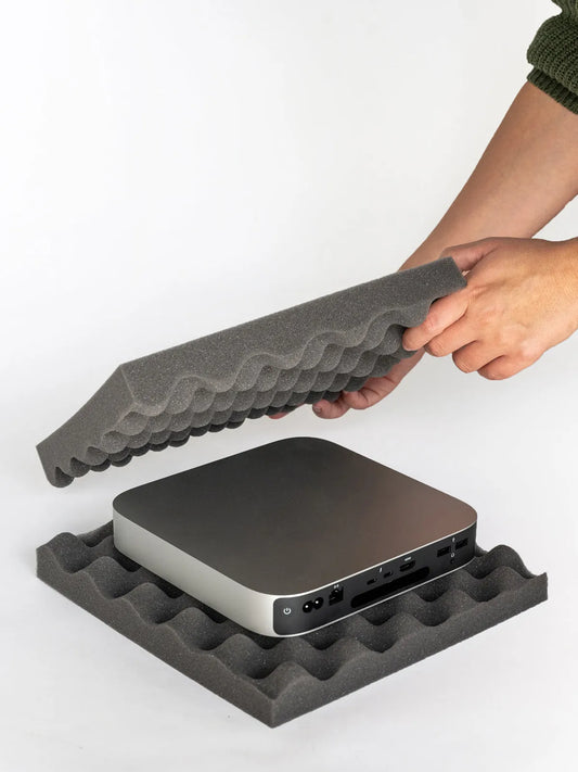 Convoluted Foam Packaging - 10 x 10 x 2’’ - 24 Sets